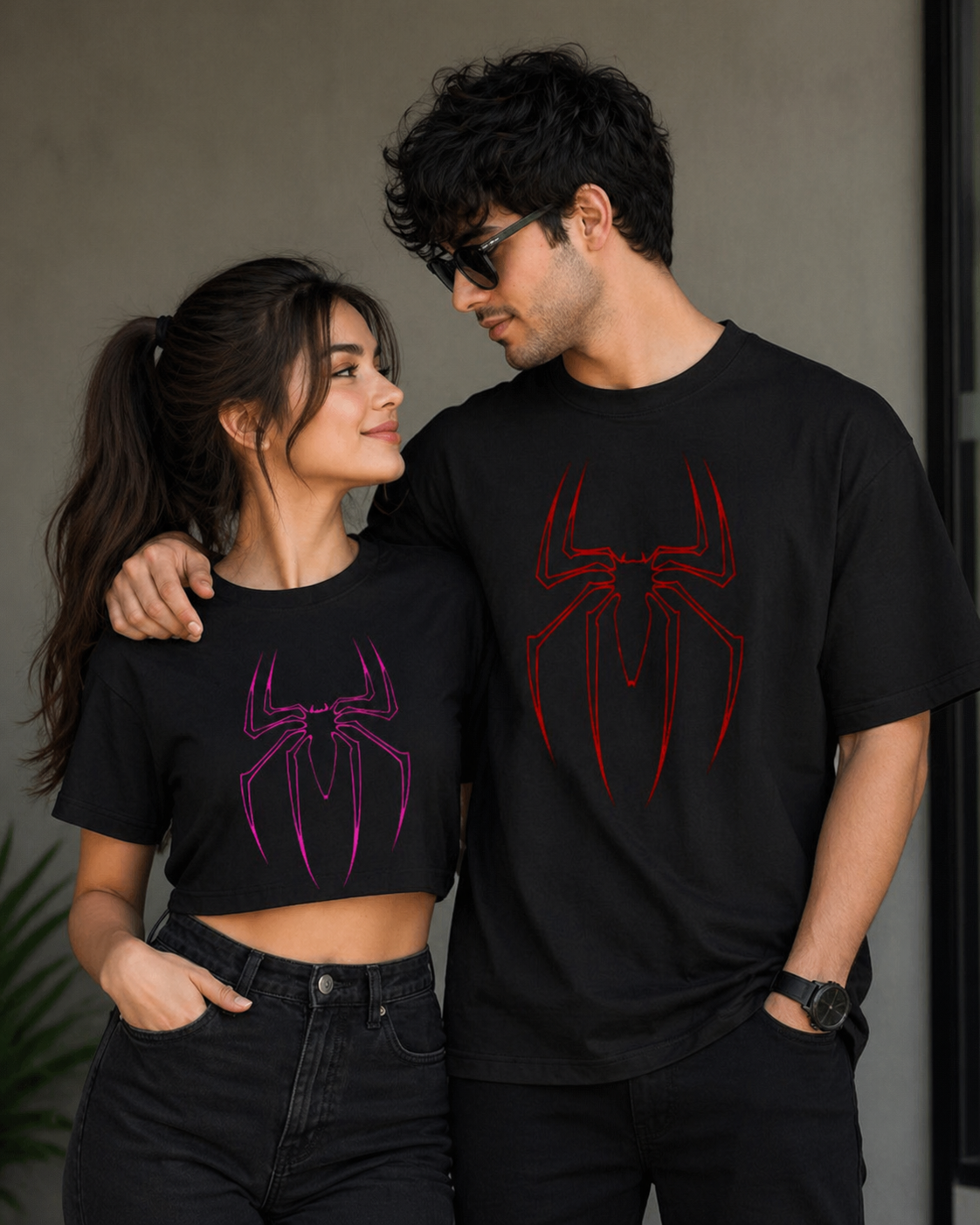 Spider-Man Couple Tee