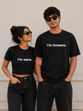 I'm (in)sane Couple Tee
