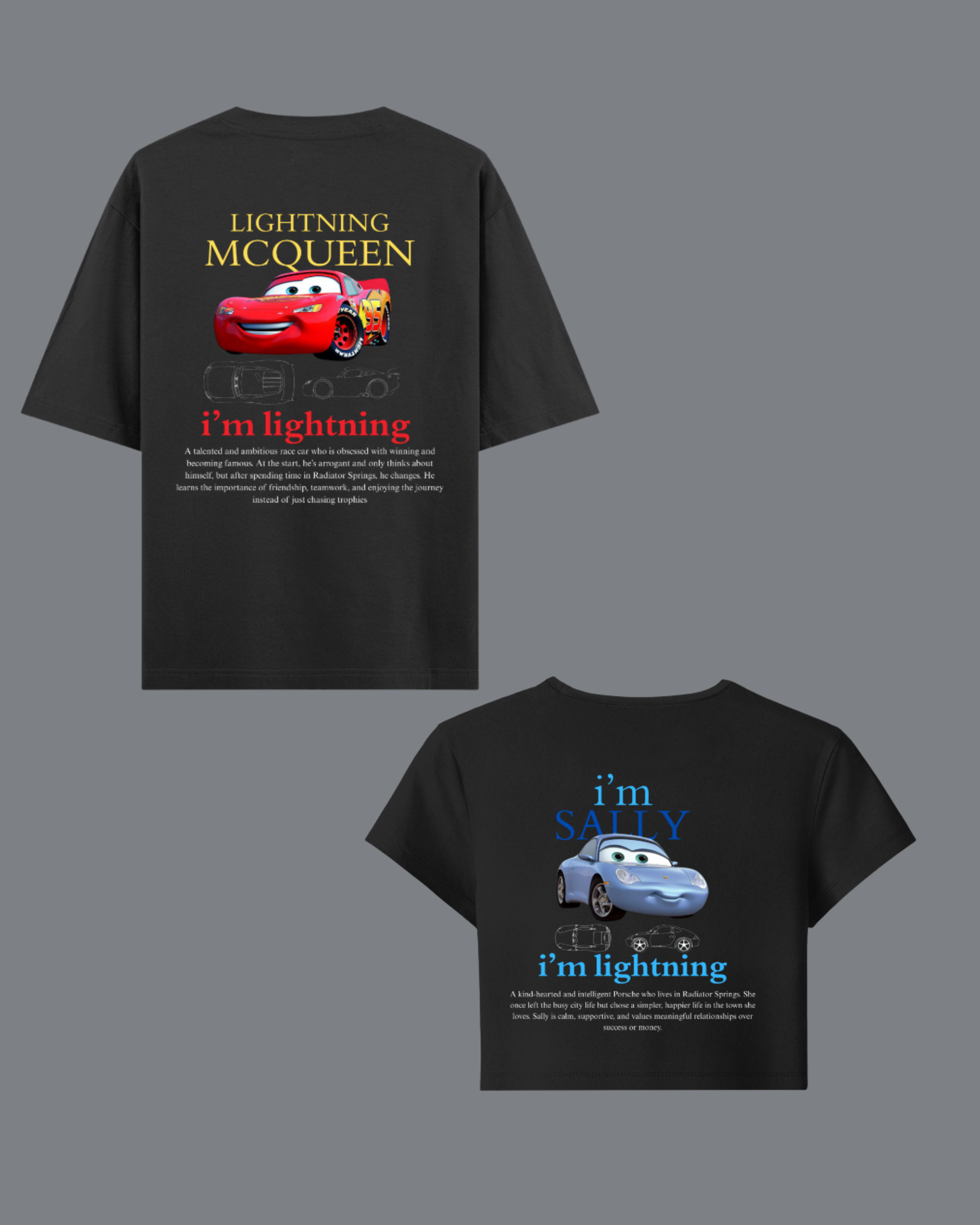 Cars Matching Couple Tee